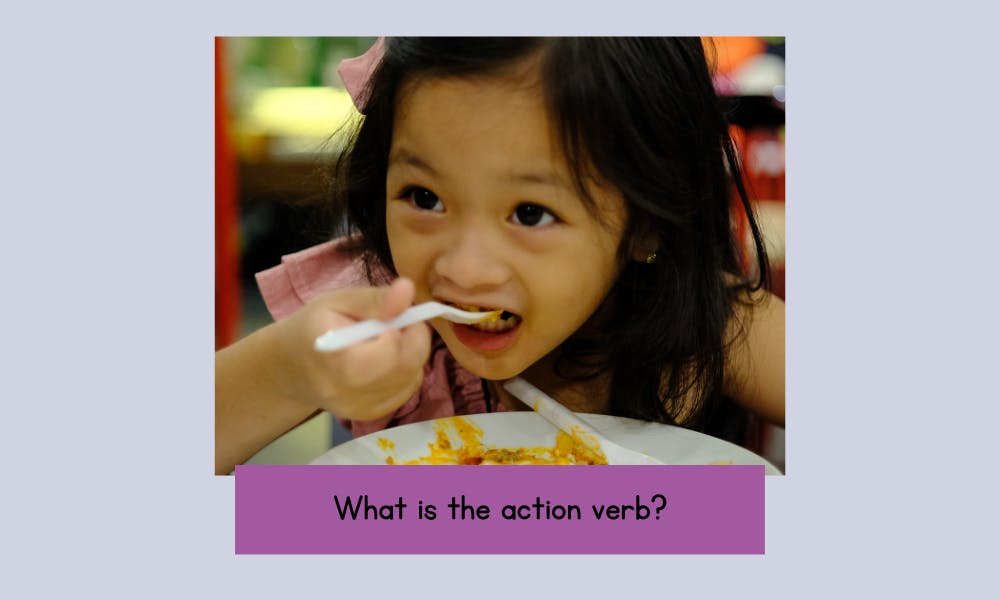 actions verbs for kids